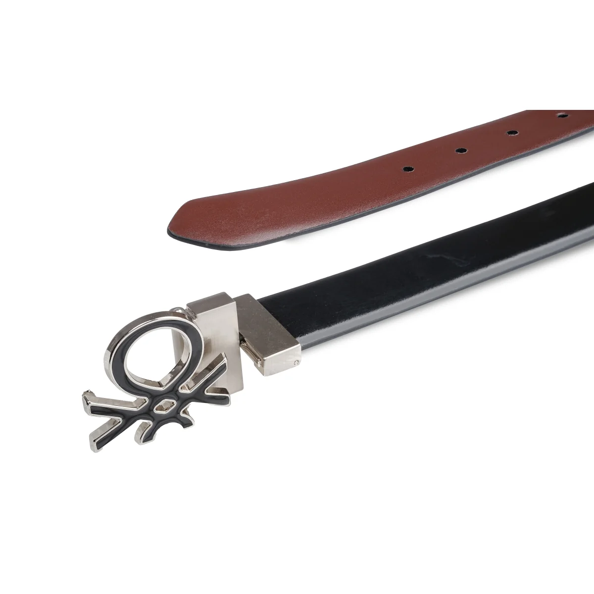 United Colors of Benetton Aurenne Men's Reversible Belt - Image 3