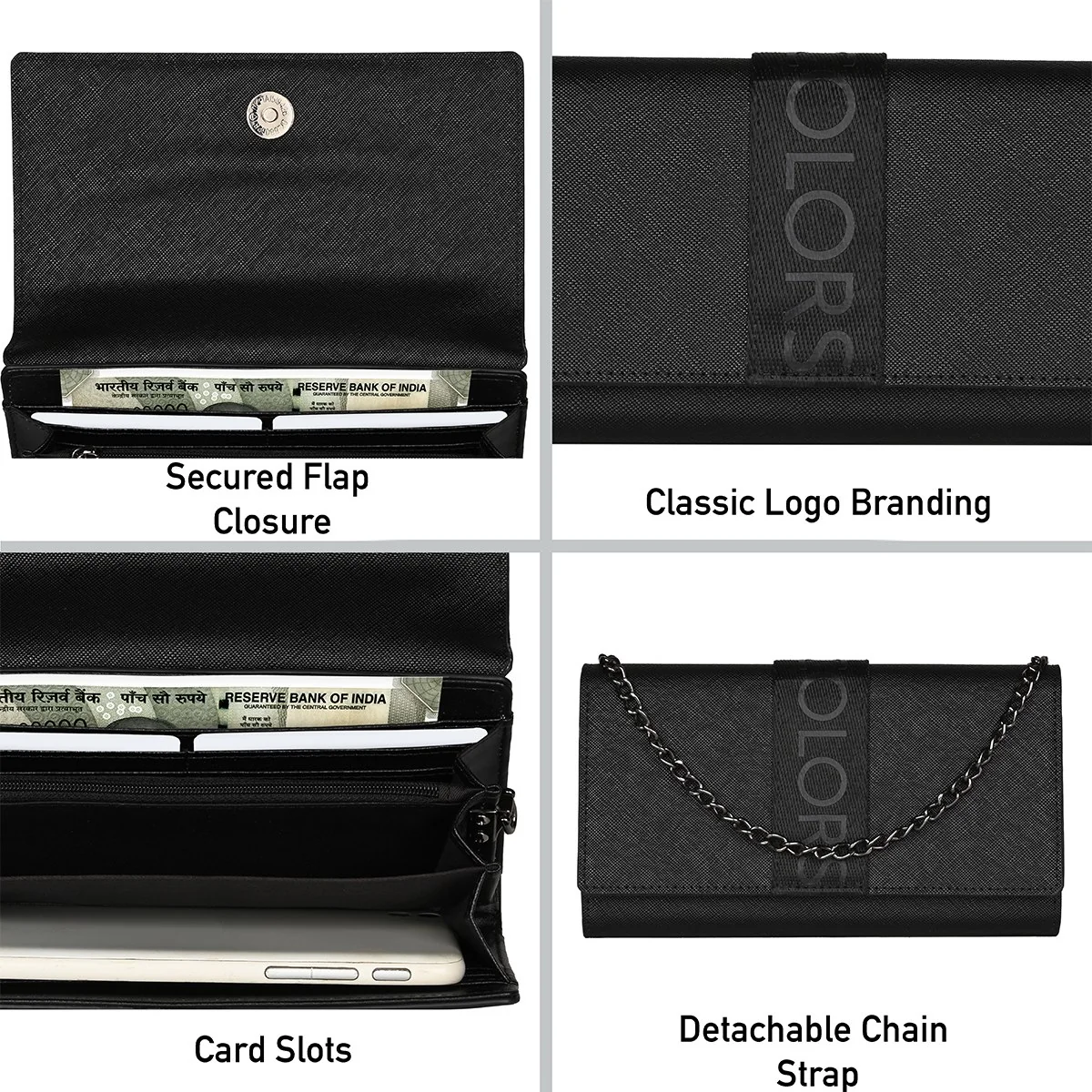 United Colors of Benetton Avana Women's Flap Wallet - Image 6