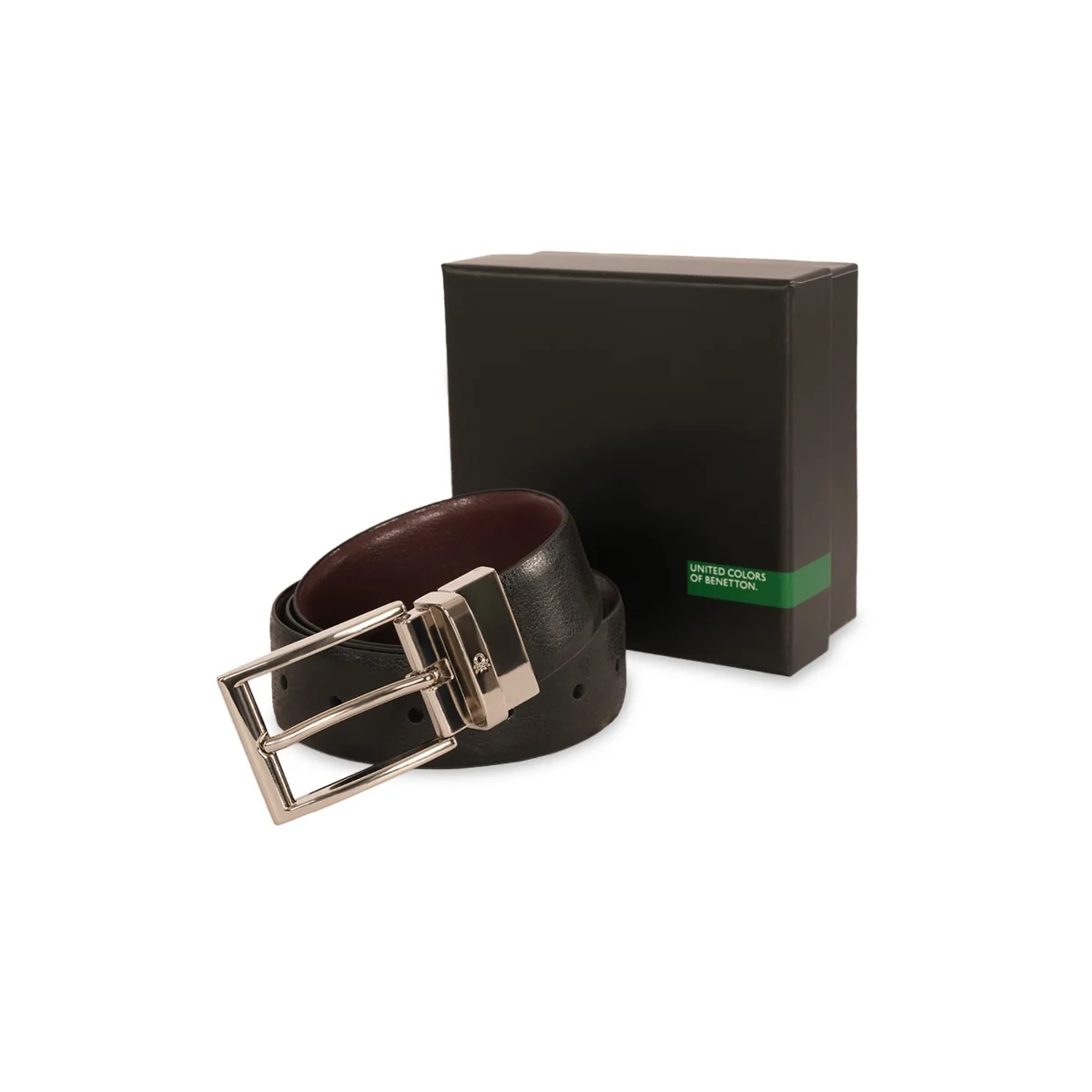 United Colors of Benetton Avenches Reversible Belt - Image 7