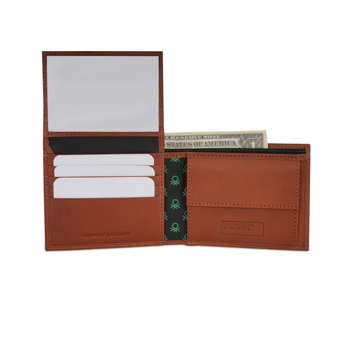 United Colors of Benetton Benito Men's Multicard Coin Wallet - Image 5