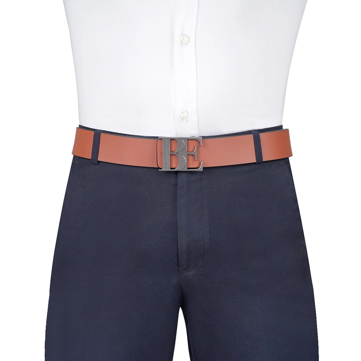 United Colors of Benetton Beran Men's Reversible Belt - Image 7