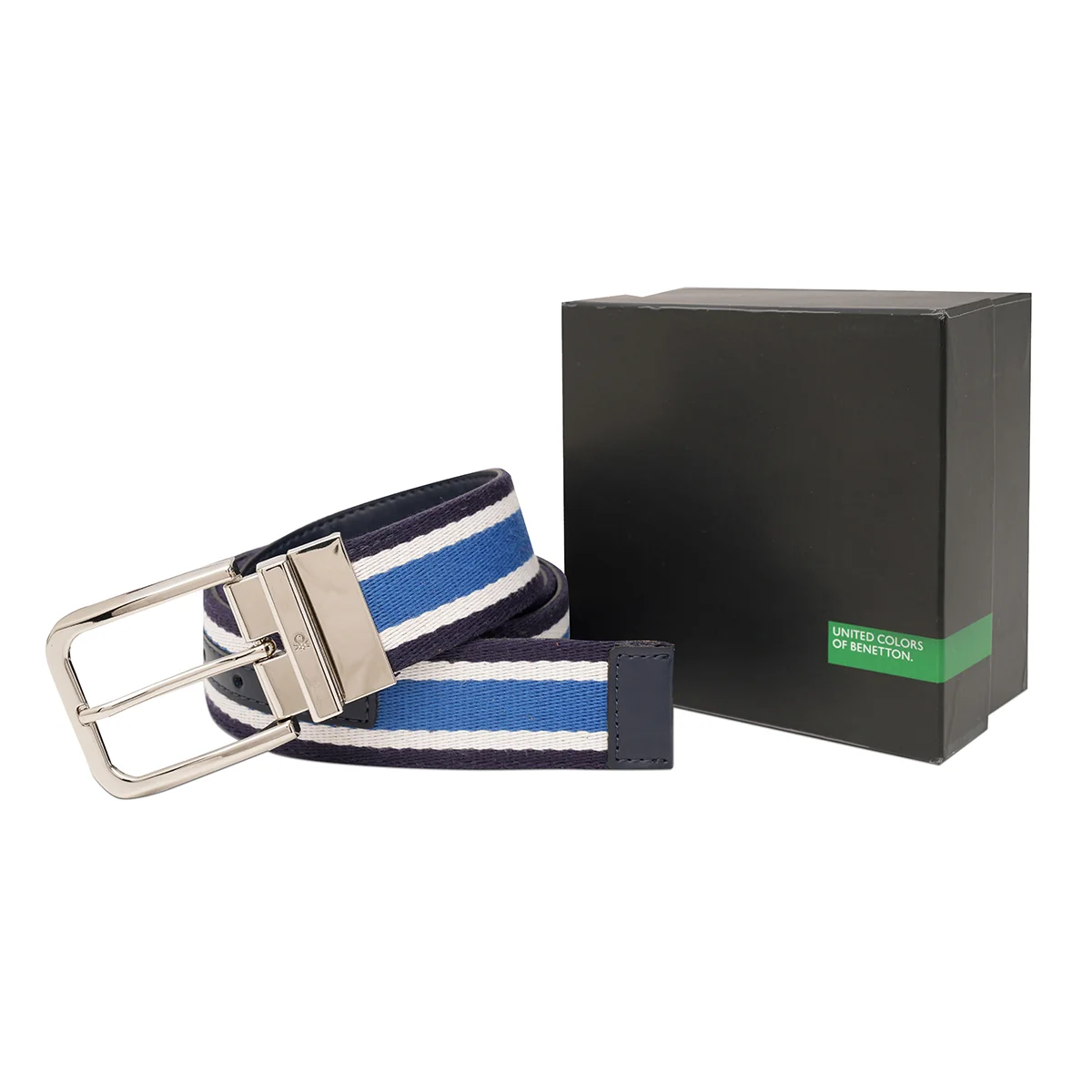 United Colors of Benetton Bostic Men's Reversible Belt - Image 8