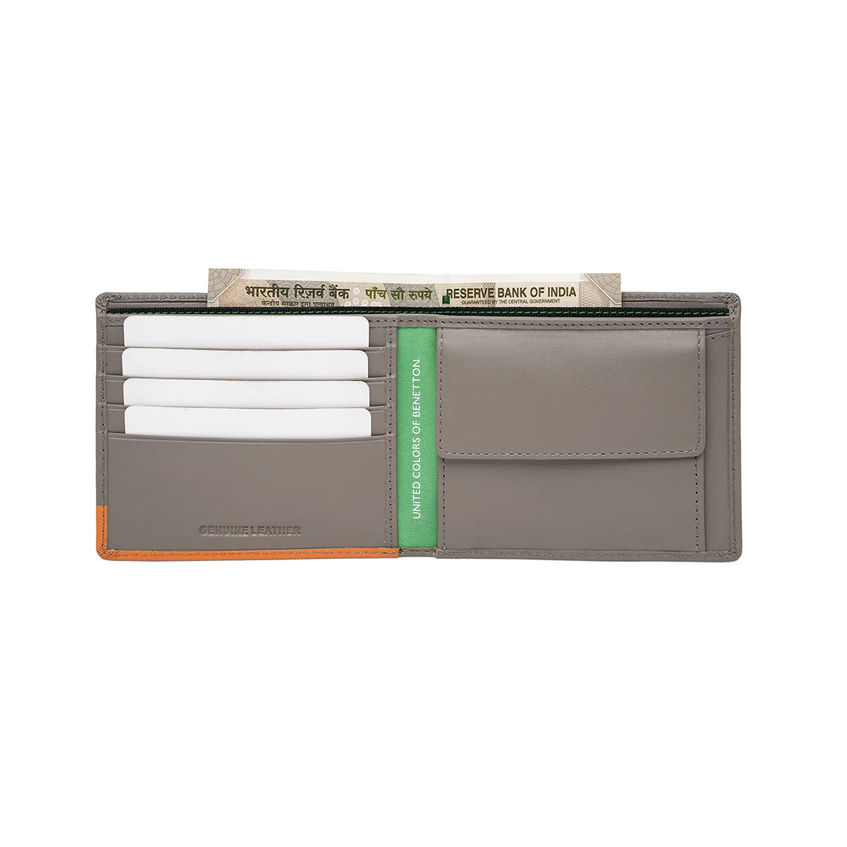 United Colors of Benetton Bouira Men's Global Coin Wallet - Image 6