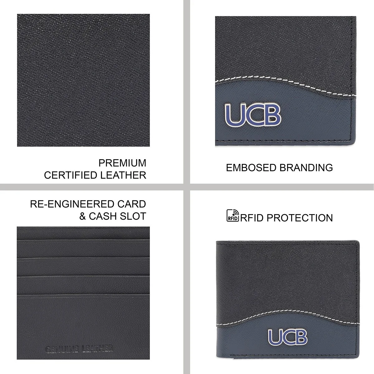 United Colors of Benetton Broward Men's Global Coin Wallet - Image 8