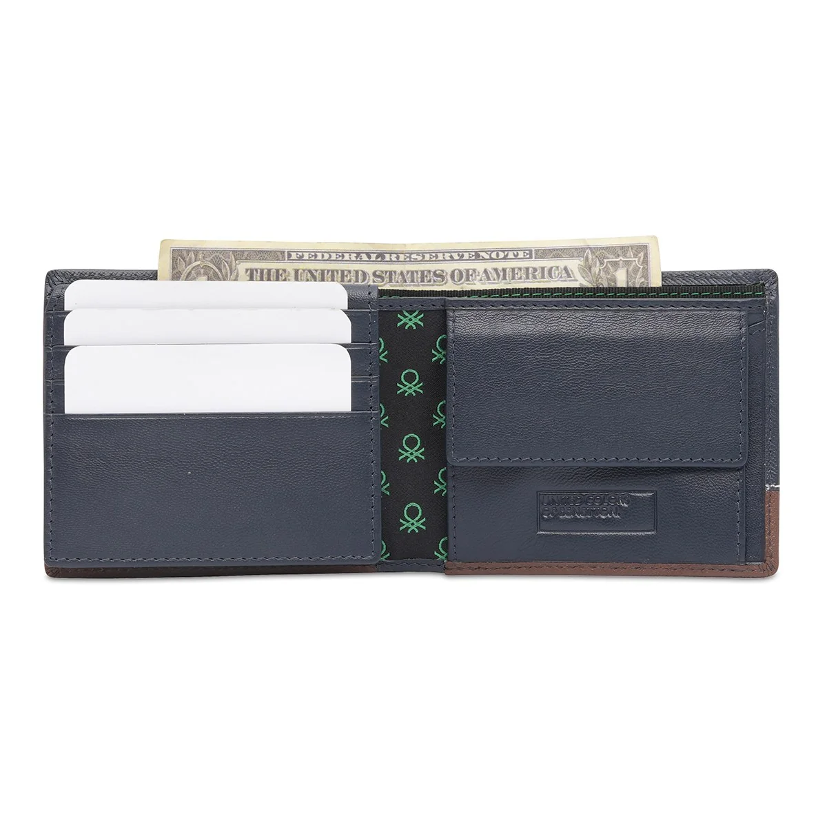 United Colors of Benetton Broward Men's Multicard Coin Wallet - Image 5