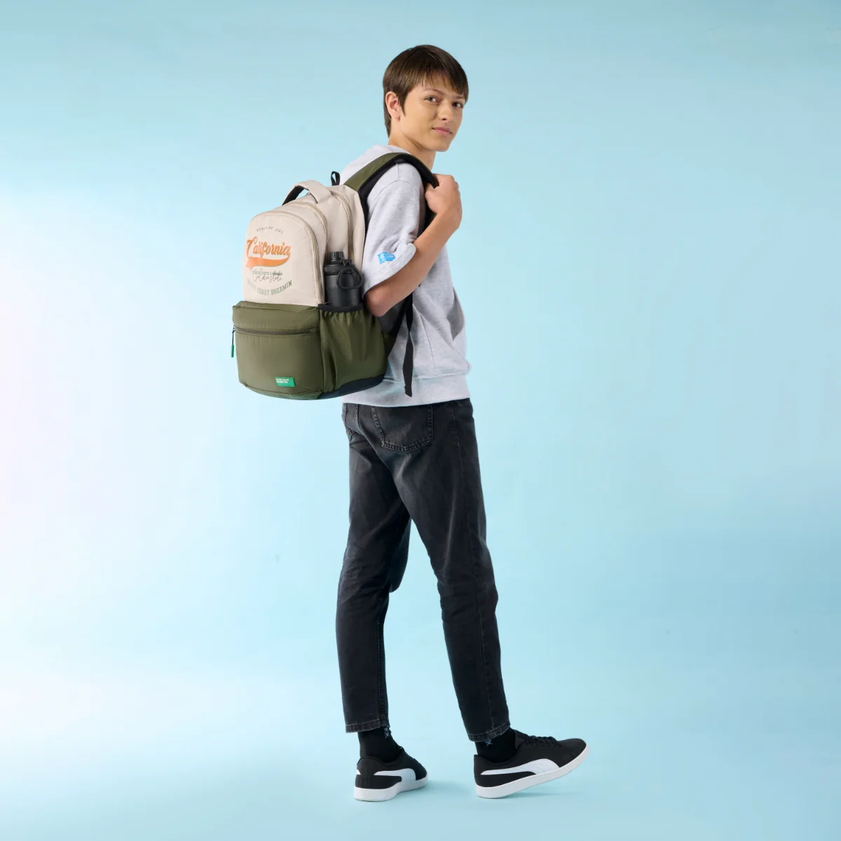 United Colors of Benetton Calafia Non Laptop Backpack - Image 8