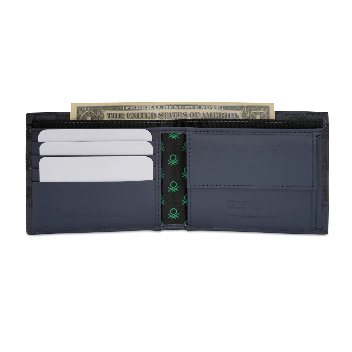 United Colors of Benetton Camora Men's Global Coin Wallet - Image 6