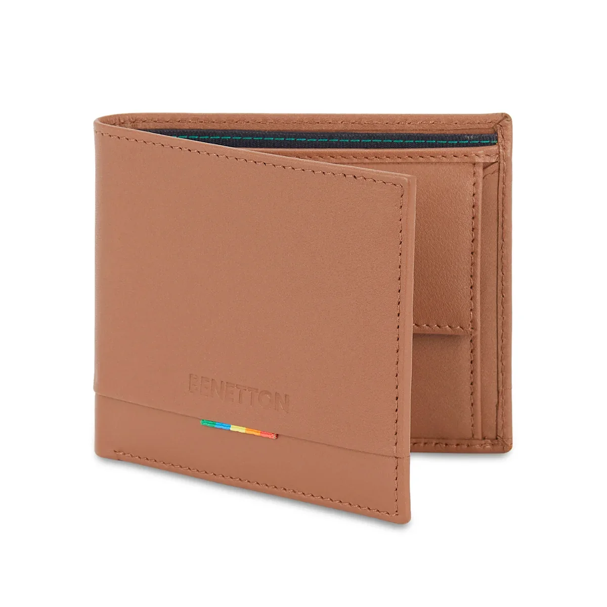 United Colors of Benetton Castriel Men's Global Coin Leather Wallet - Image 19