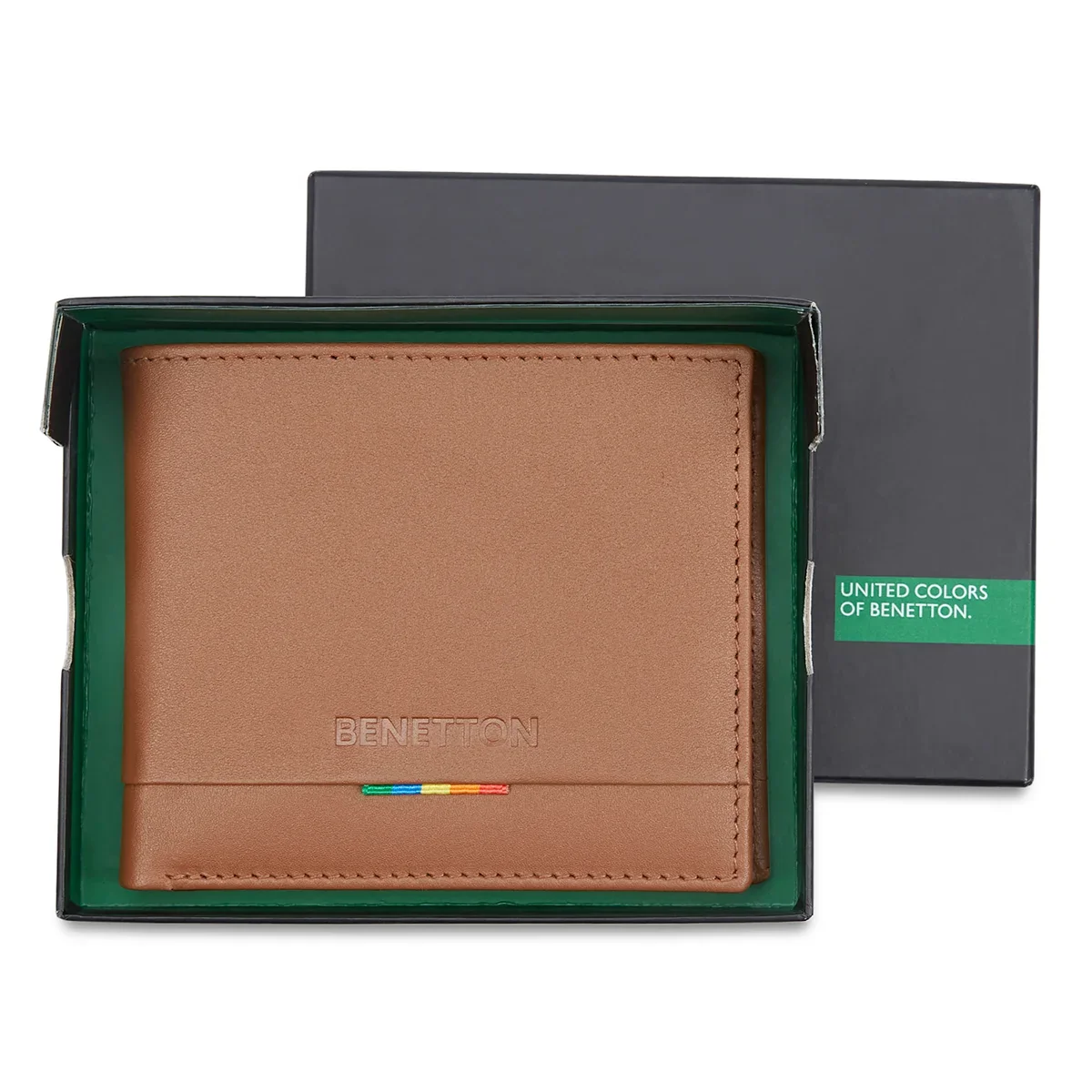 United Colors of Benetton Castriel Men's Global Coin Leather Wallet - Image 23