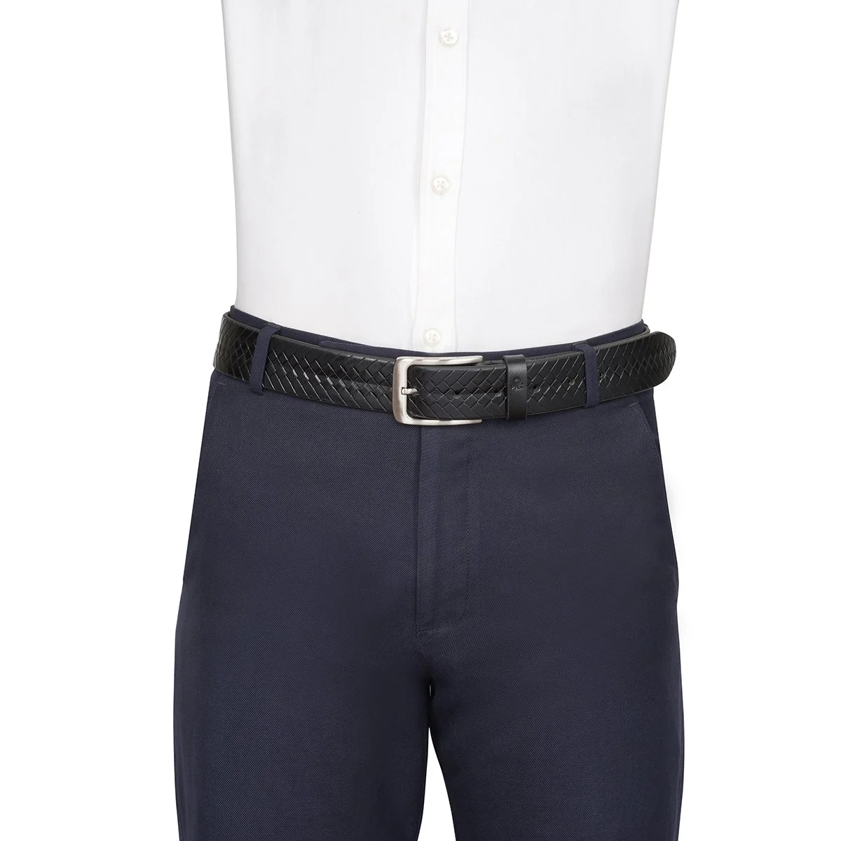 United Colors of Benetton Cerny Men's Non Reversible Belt - Image 7