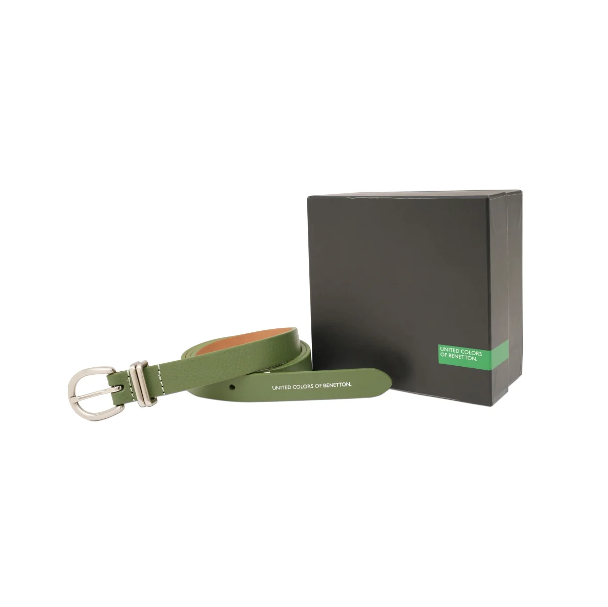 United Colors of Benetton Cleo Sphere Women's Non Reversible Belt - Image 6