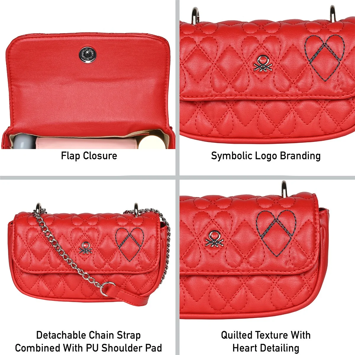 United Colors of Benetton Clera Women's Sling - Image 6