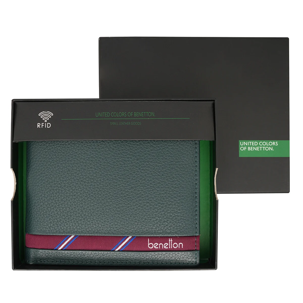 United Colors of Benetton Coburg Men's Global Coin Wallet - Image 8