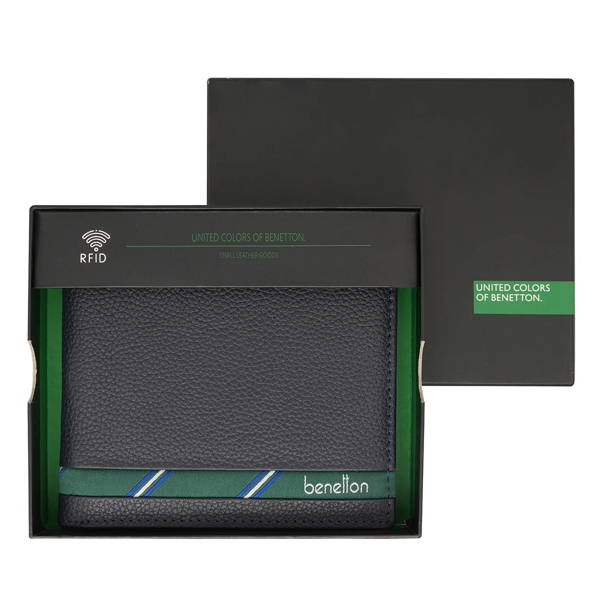 United Colors of Benetton Coburg Men's Slimfold Wallet - Image 8
