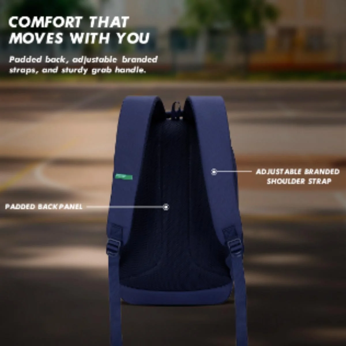 United Colors of Benetton Dodger Non Laptop Backpack - Image 5