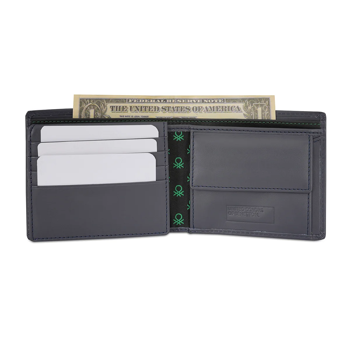 United Colors of Benetton Edmondo Men's Global Passcase Wallet - Image 10