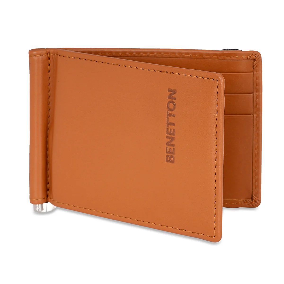 United Colors of Benetton Emberto Men's Money Clip Wallet - Image 2