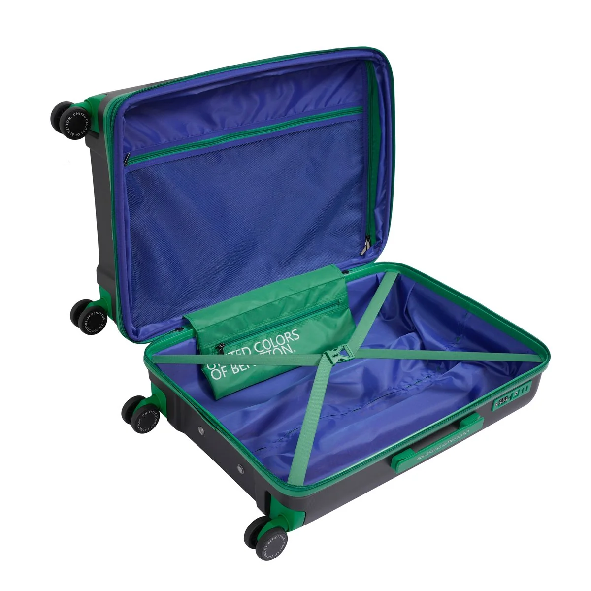 United Colors of Benetton Emerald Hard Luggage - Image 8