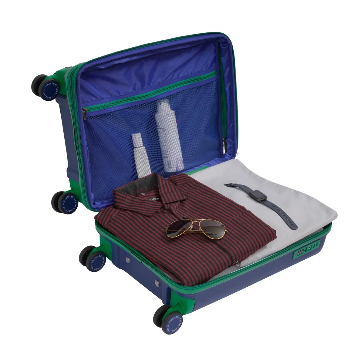 United Colors of Benetton Emerald Hard Luggage - Image 6