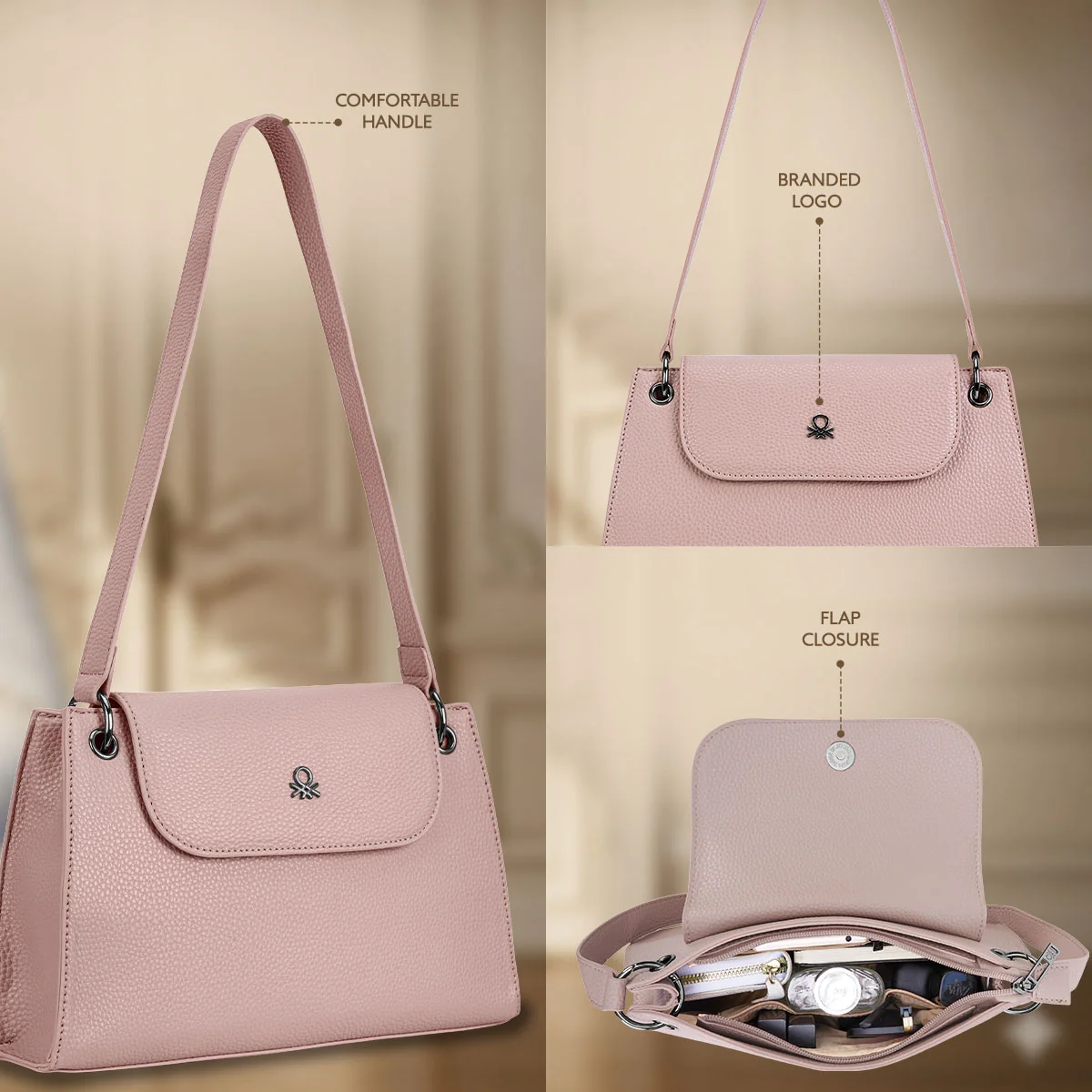United Colors of Benetton Evalin Women's Sling - Image 3