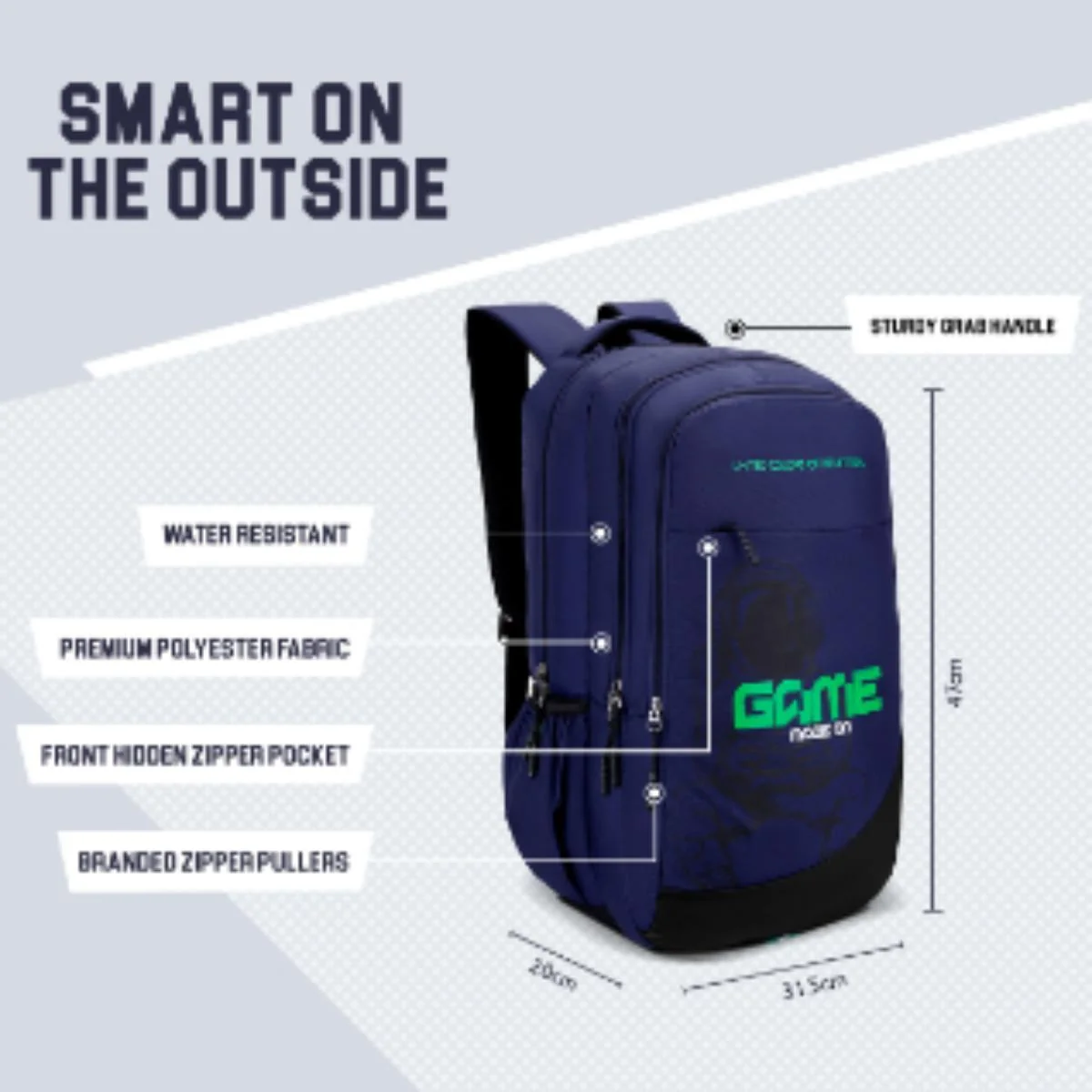 United Colors of Benetton Falcon Non Laptop Backpack - Image 4