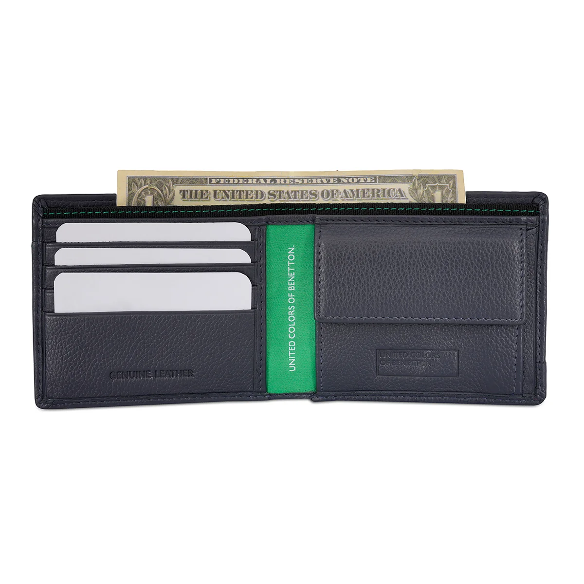 United Colors of Benetton Fenwick Men's Global Coin Wallet - Image 5