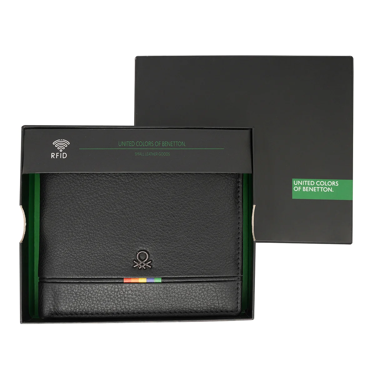 United Colors of Benetton Forssa Men's Global Coin Wallet - Image 8