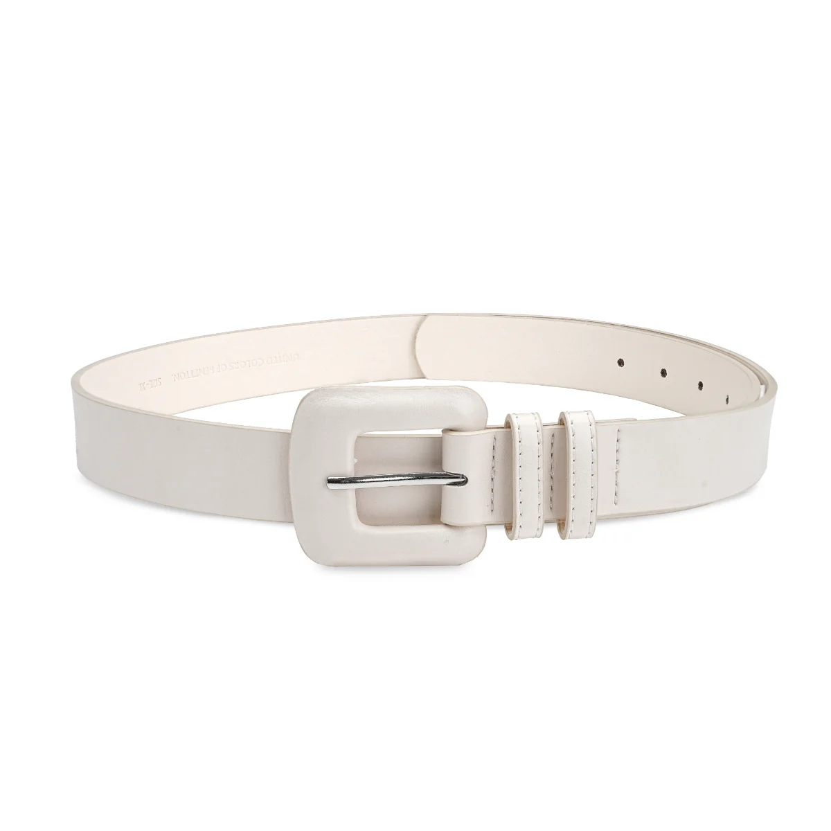 United Colors of Benetton Fusiona Women's Non Reversible Belt - Image 2