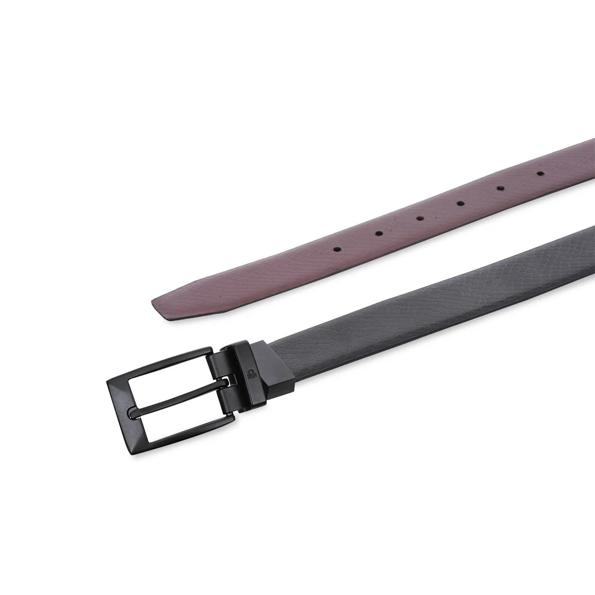 United Colors of Benetton Grave Men's Reversible Belt - Image 5