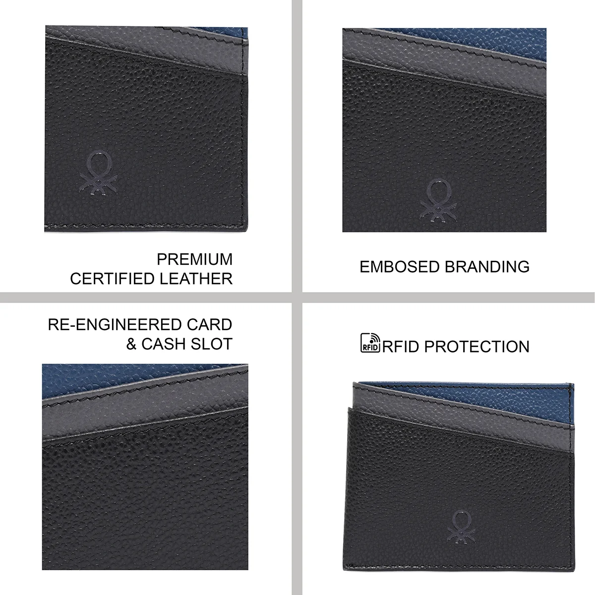 United Colors of Benetton Hana Men's Card Holder - Image 5