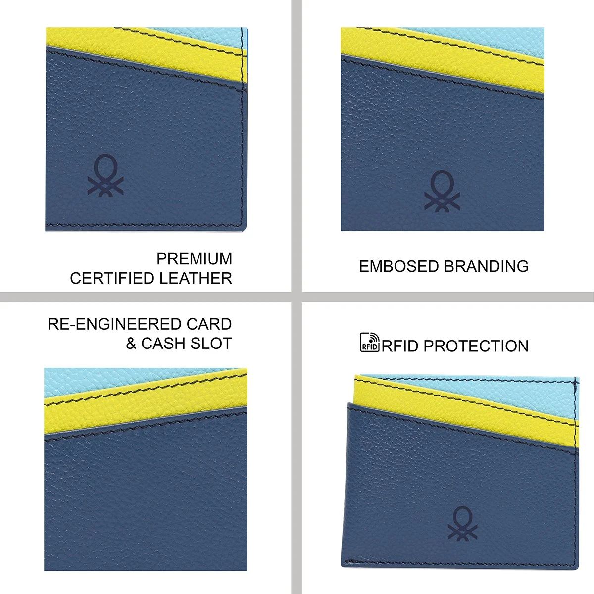 United Colors of Benetton Hana Men's Card Holder - Image 5