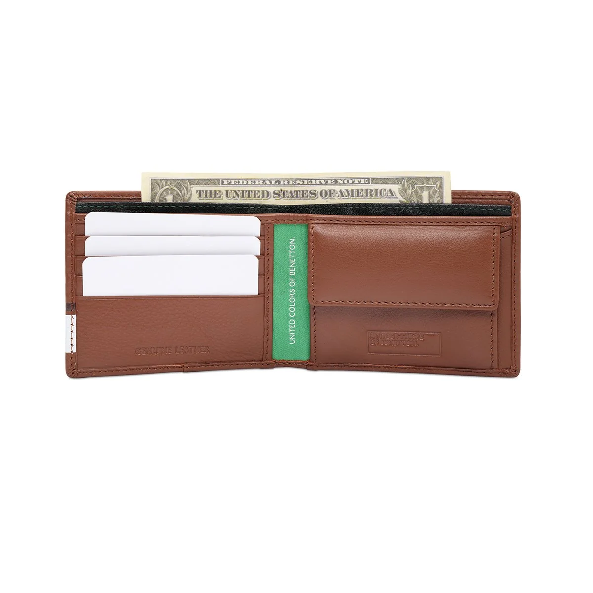 United Colors of Benetton Jecna Men's Global Coin Wallet - Image 6