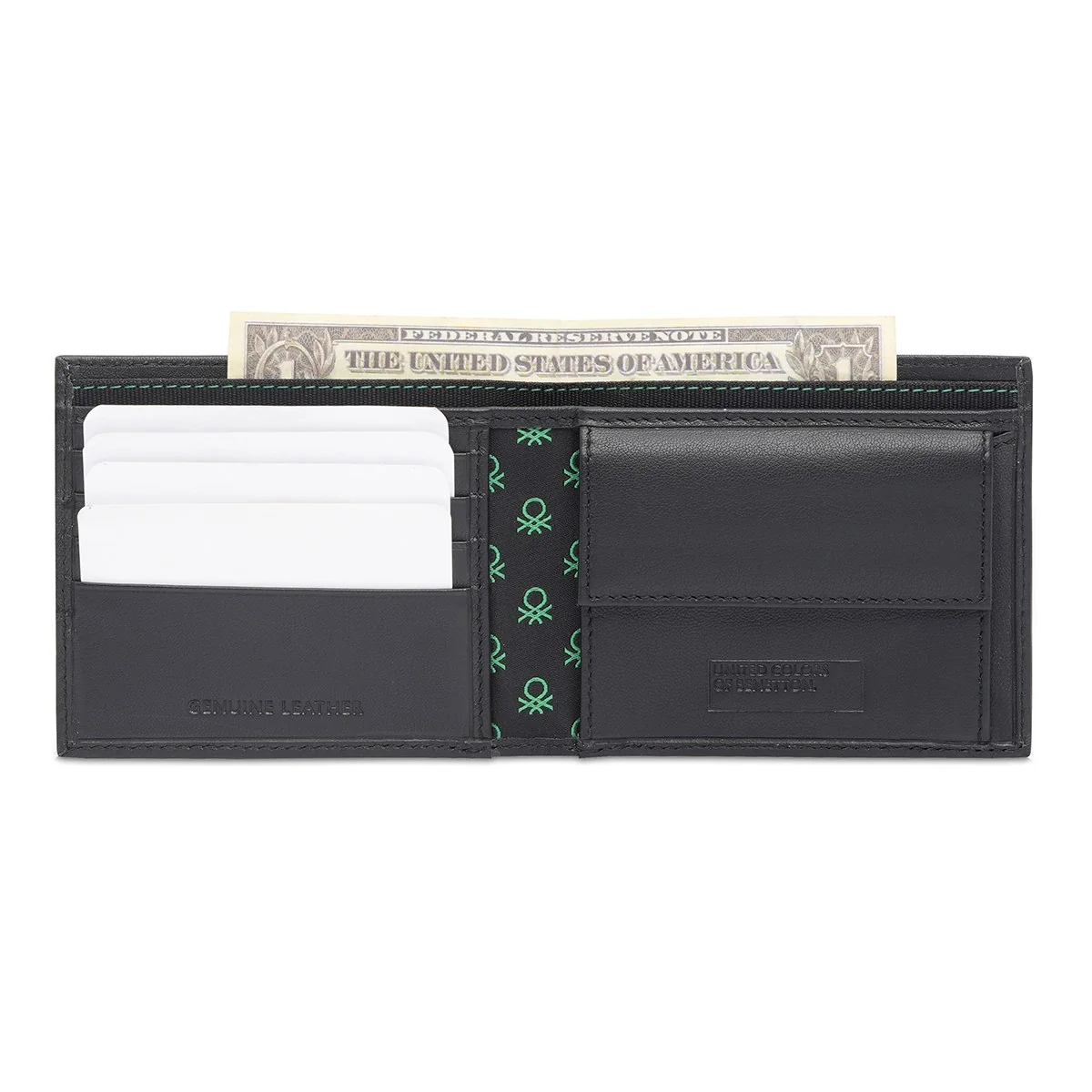 United Colors of Benetton Jodeco Men's Global Coin Wallet - Image 6