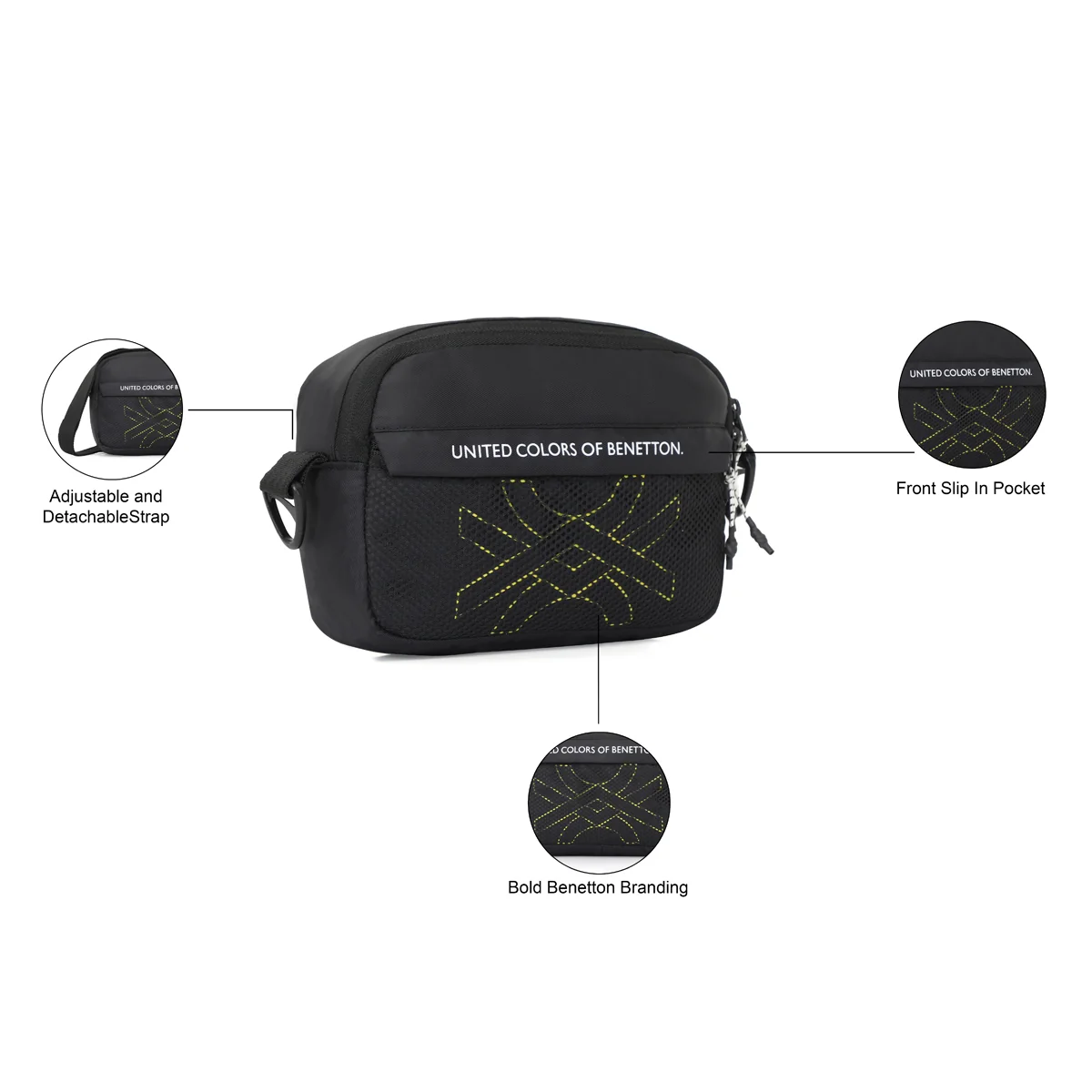 United Colors of Benetton Kyson Crossbody - Image 5