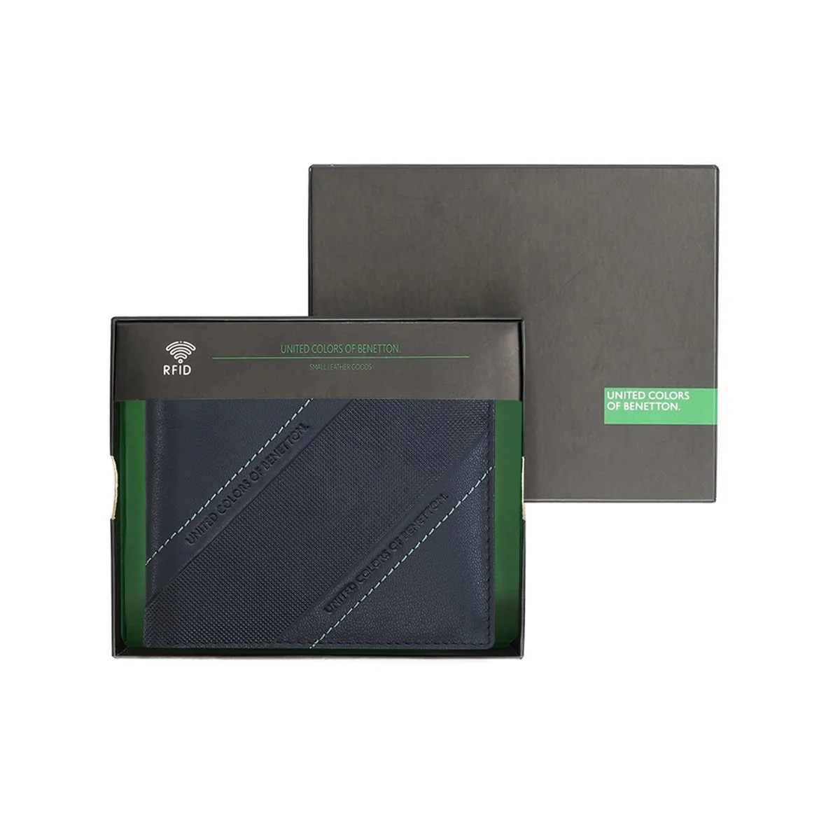 United Colors of Benetton Limerick Men's Passcase Wallet - Image 10