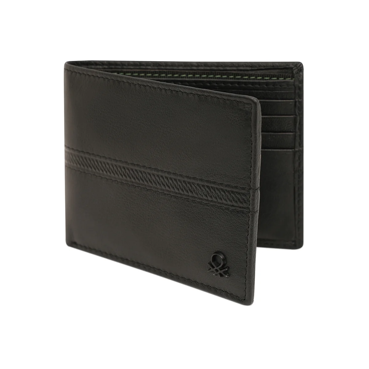 United Colors of Benetton Meath Men's Slimfold Wallet - Image 2