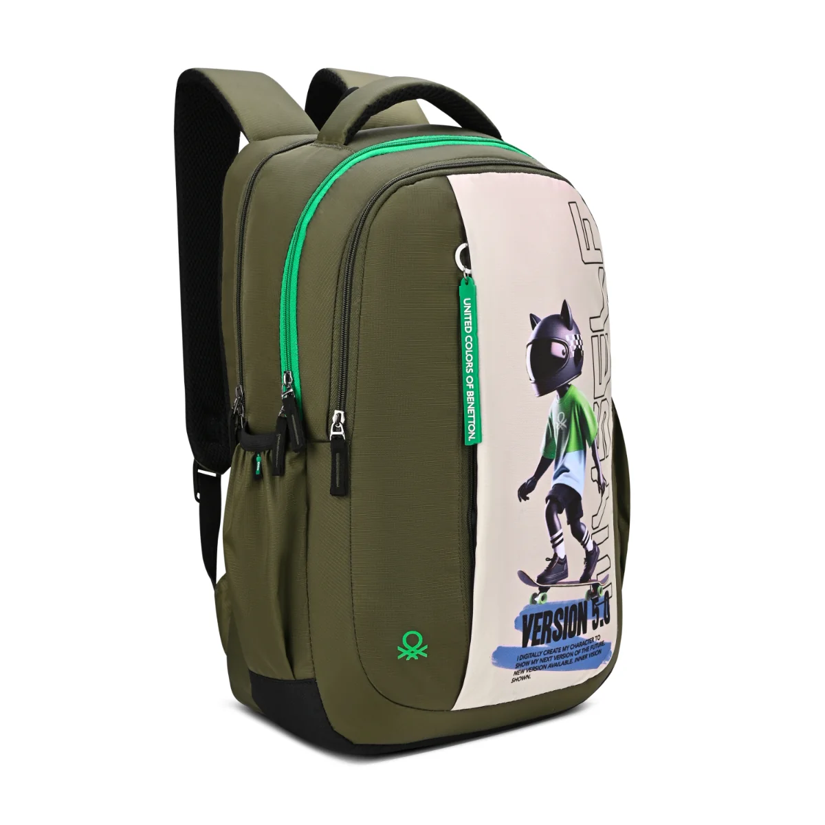 United Colors of Benetton Metaverse Non Laptop Backpack - Image 9