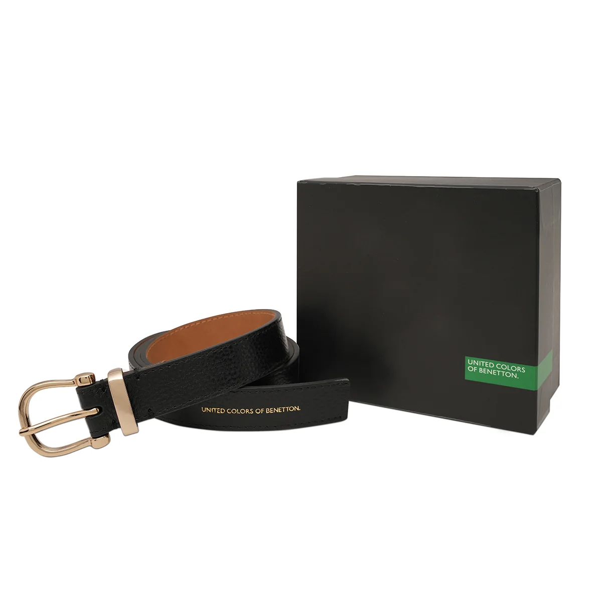 United Colors of Benetton Nora Trace Women's Non Reversible Belt - Image 7