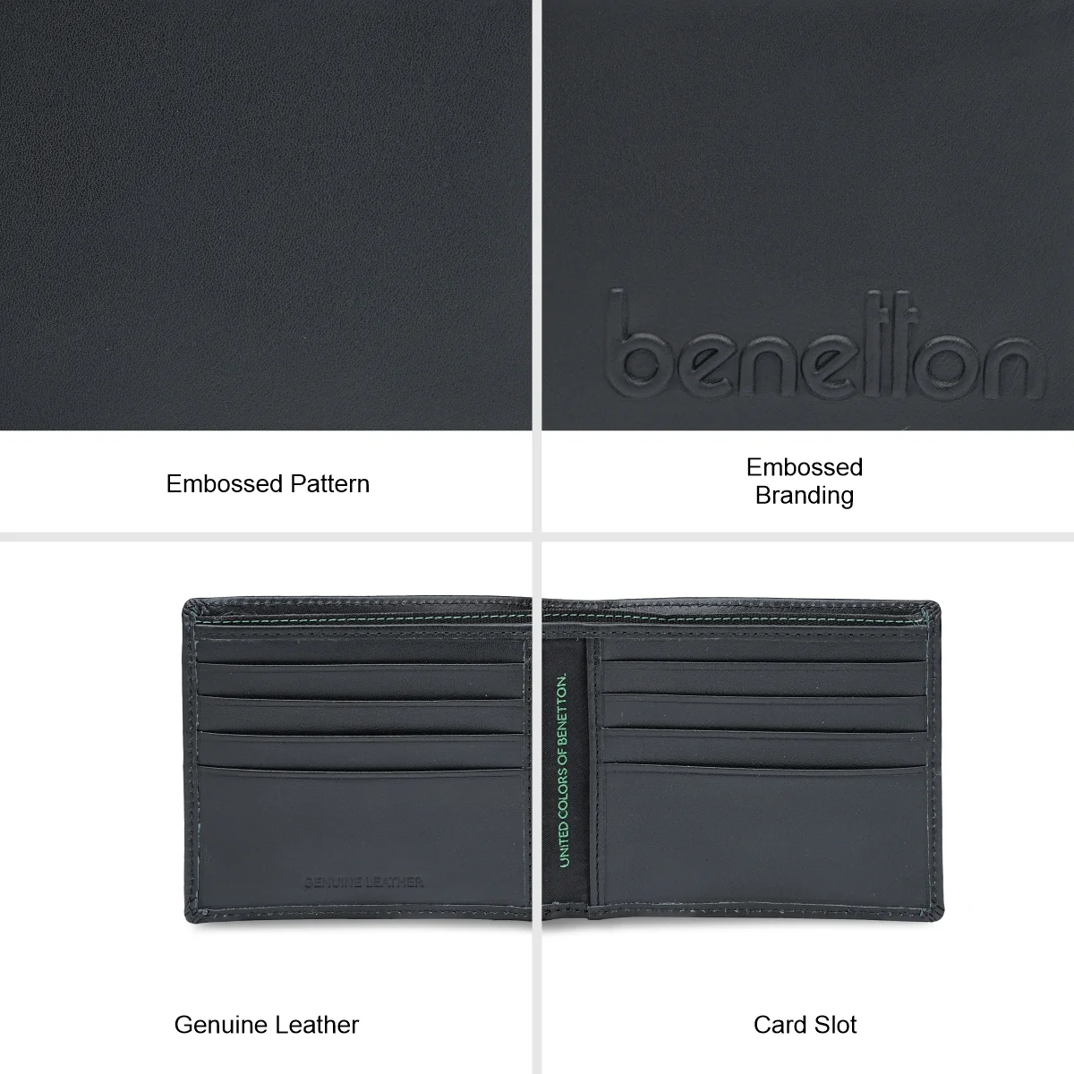 United Colors of Benetton Norton Men's Slimfold Wallet - Image 7