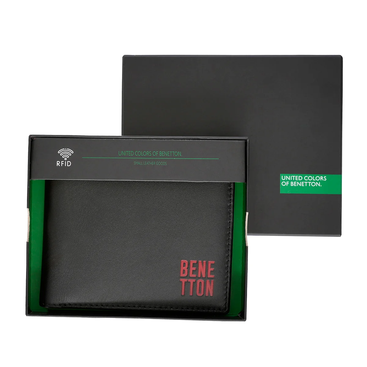 United Colors of Benetton Octavio Men's Global Coin Wallet - Image 8
