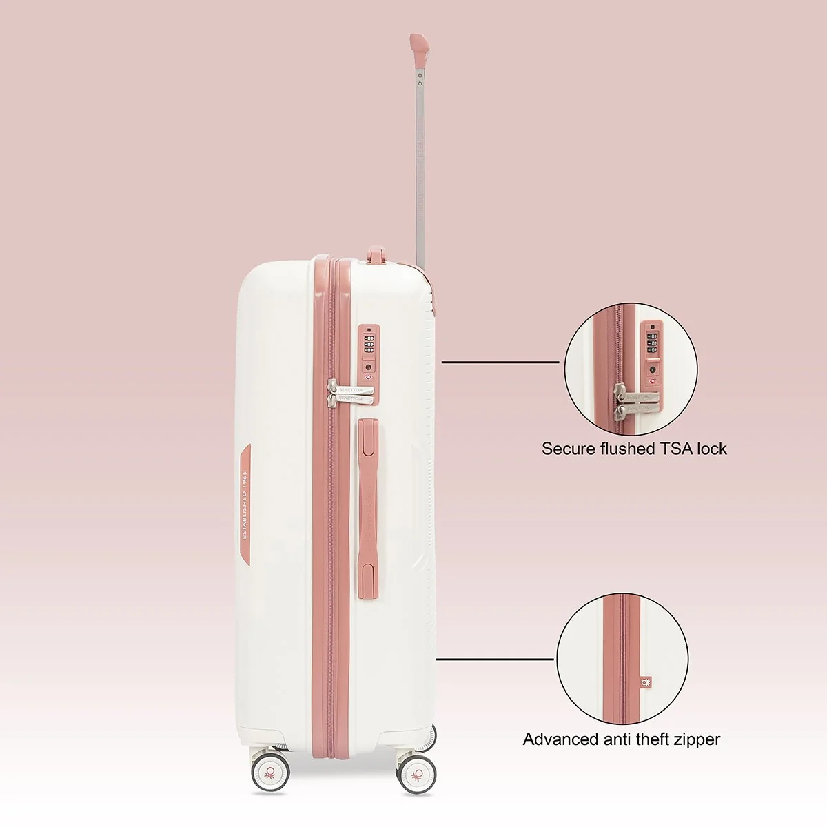 United Colors of Benetton Opal Hard Luggage - Image 18