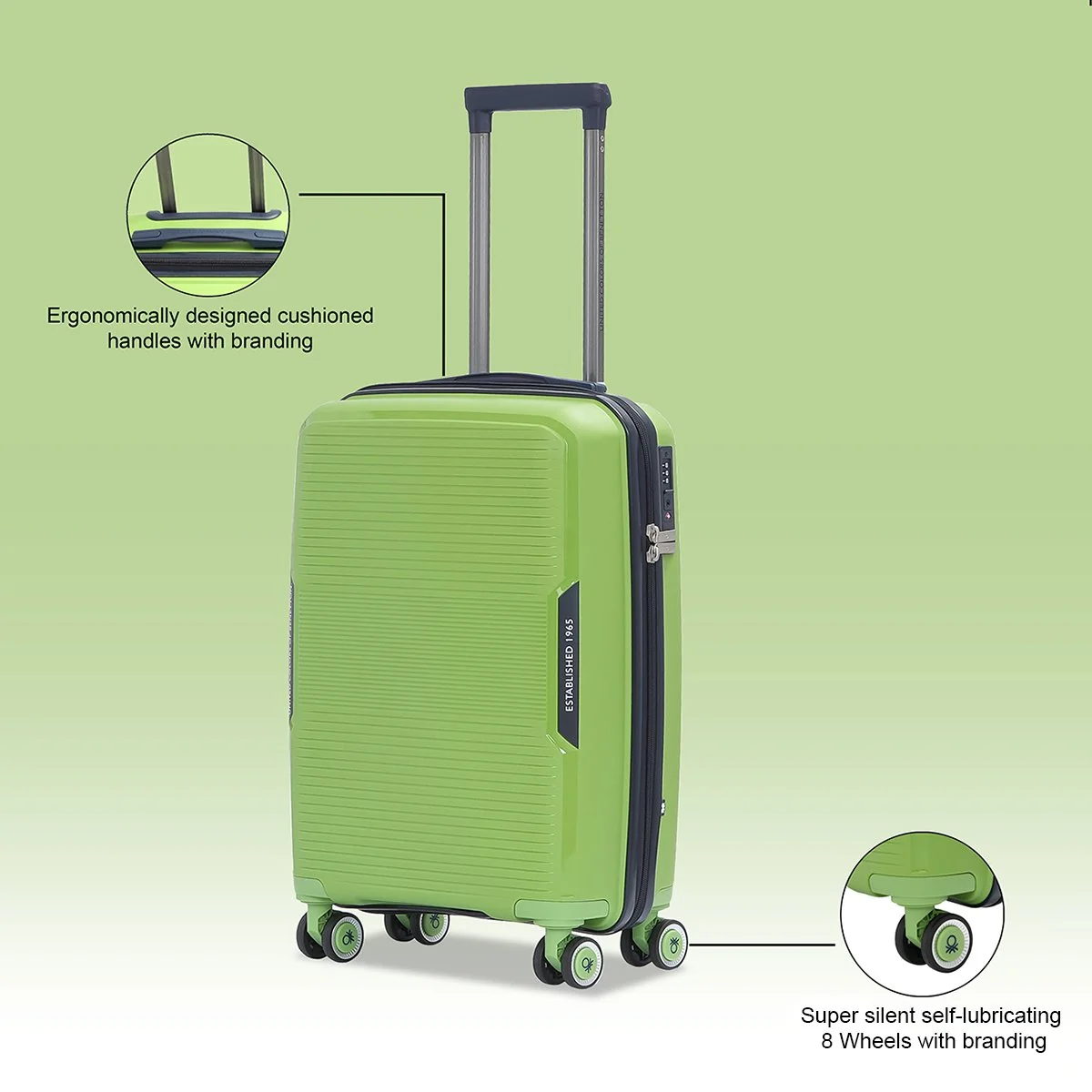 United Colors of Benetton Opal Hard Luggage - Image 6
