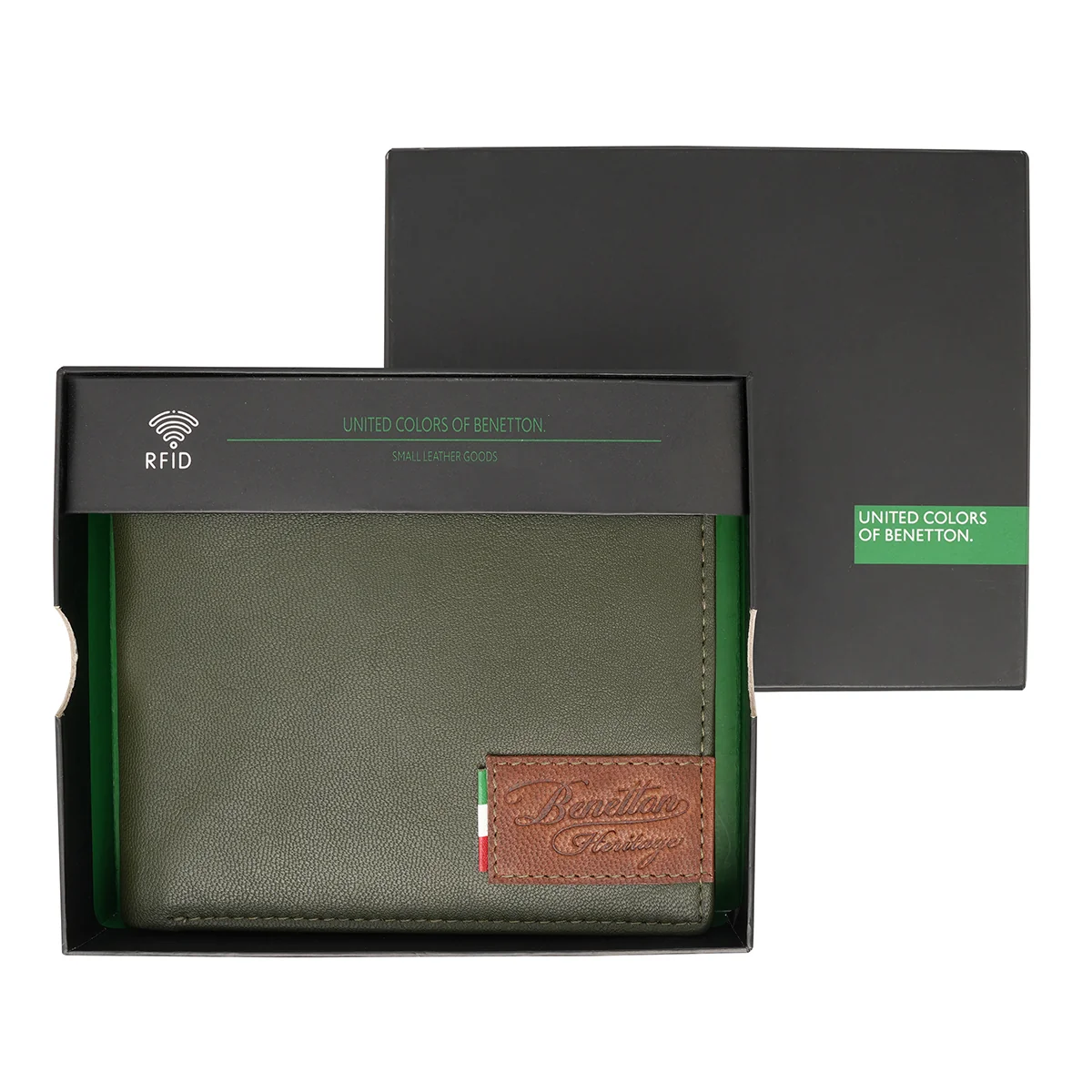 United Colors of Benetton Polatsk Men's Global Coin Wallet - Image 8