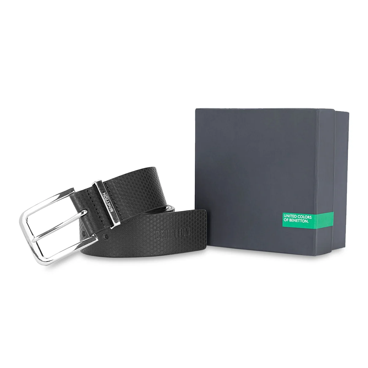 United Colors of Benetton Reloy Non Reversible Belt - Image 7