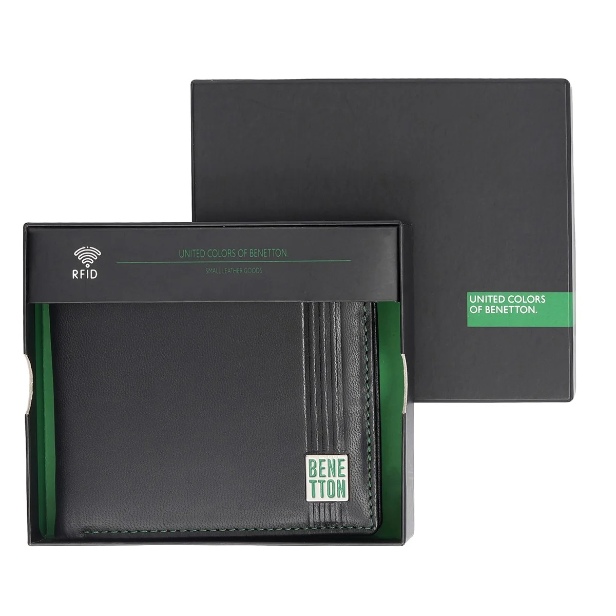 United Colors of Benetton Rembla Men's Multicard Coin Wallet - Image 7
