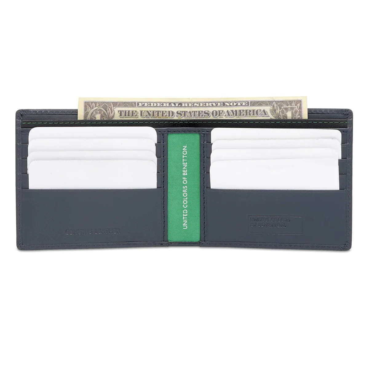United Colors of Benetton Rembla Men's Slimfold Wallet - Image 6