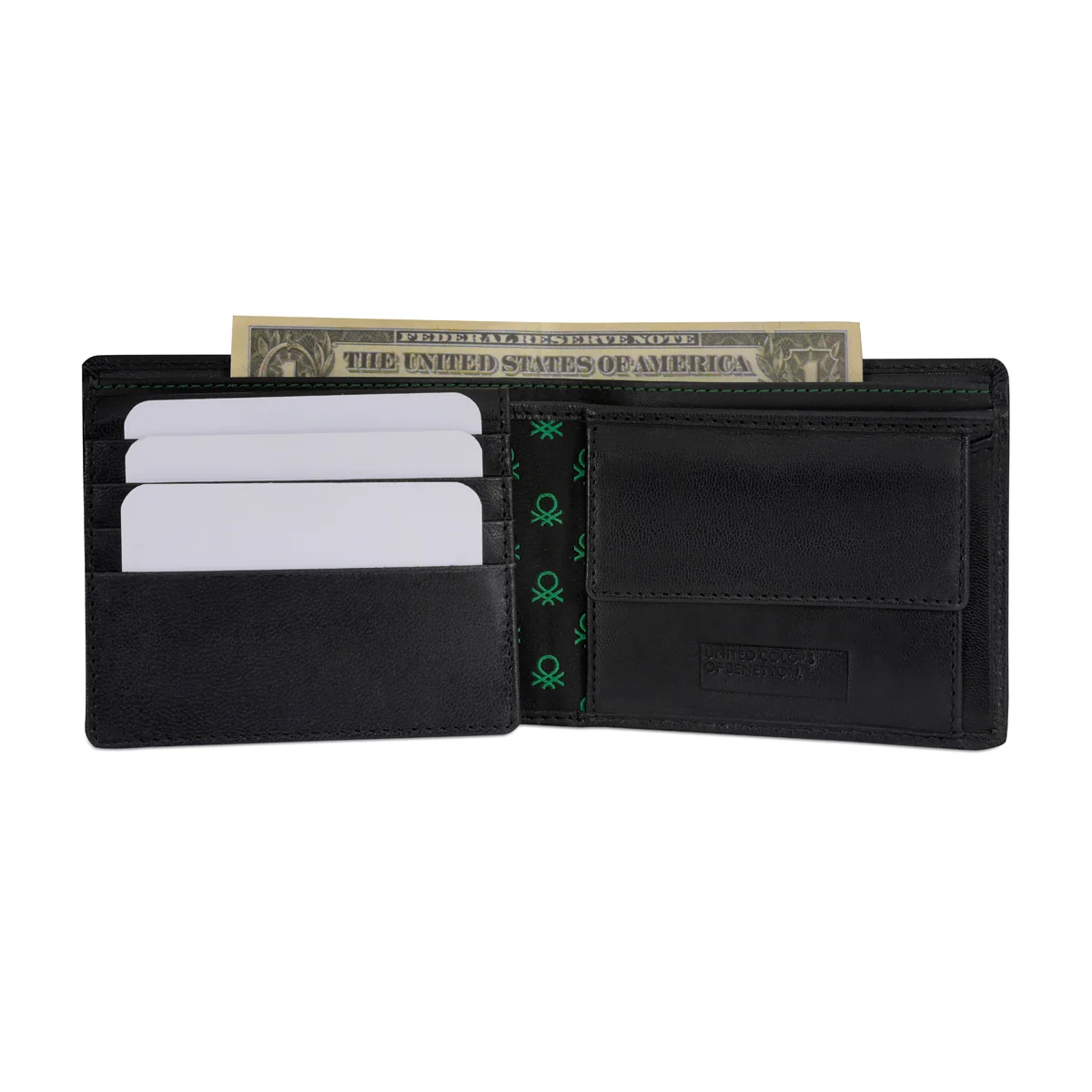 United Colors of Benetton Roscoe Men's Multicard Coin Wallet - Image 5