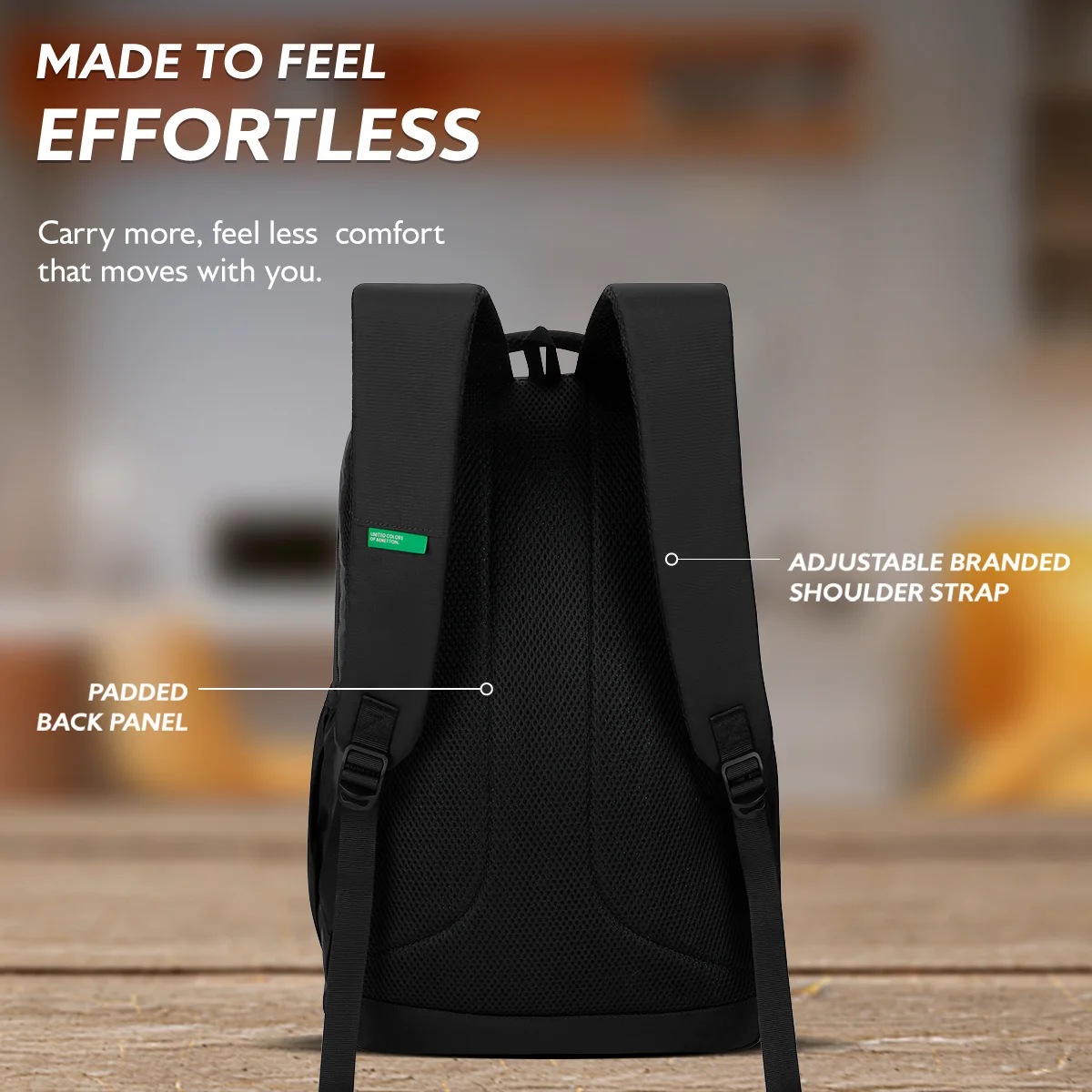 United Colors of Benetton Runway Non Laptop Backpack - Image 5