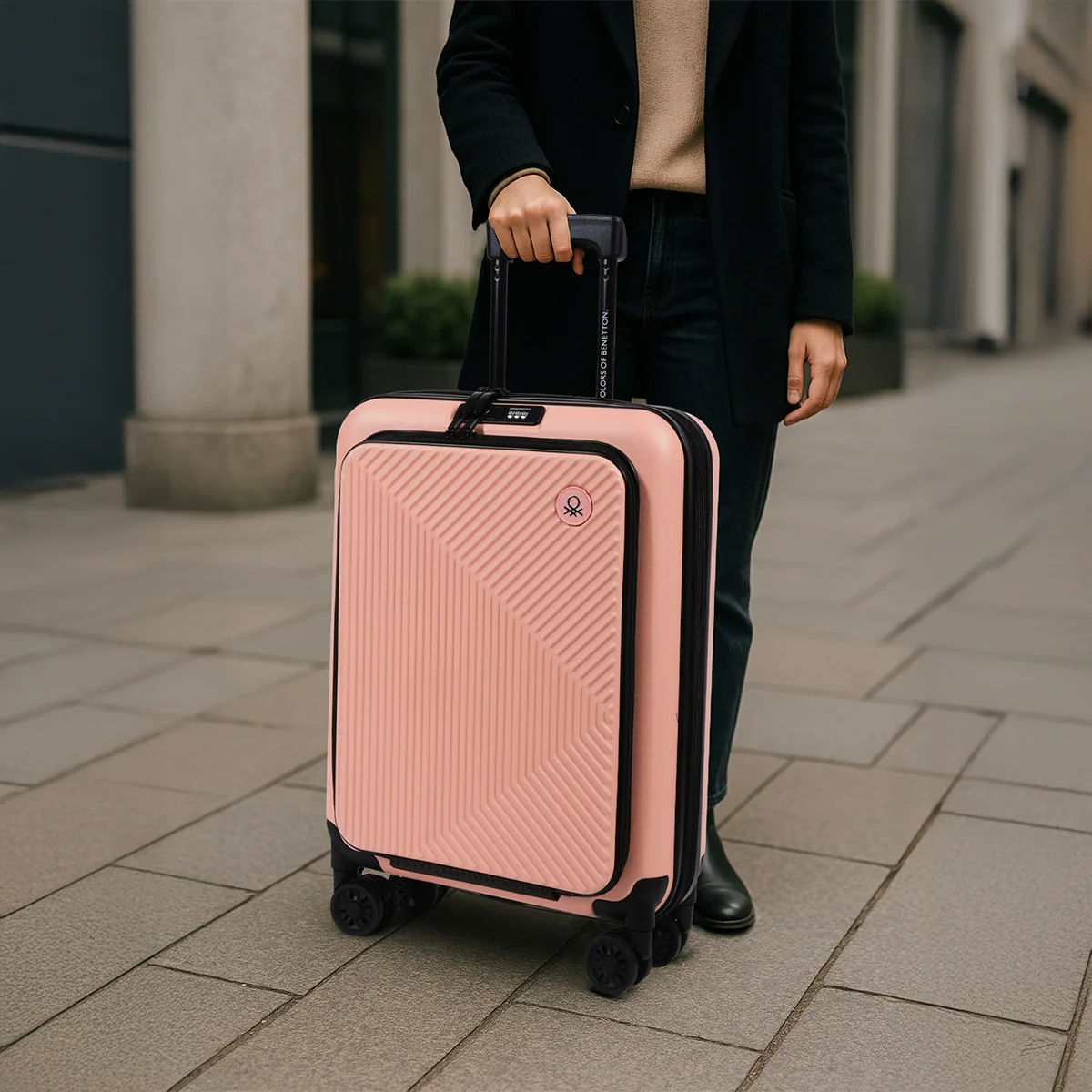 United Colors of Benetton Ryzen Pro Hard Luggage - Image 2