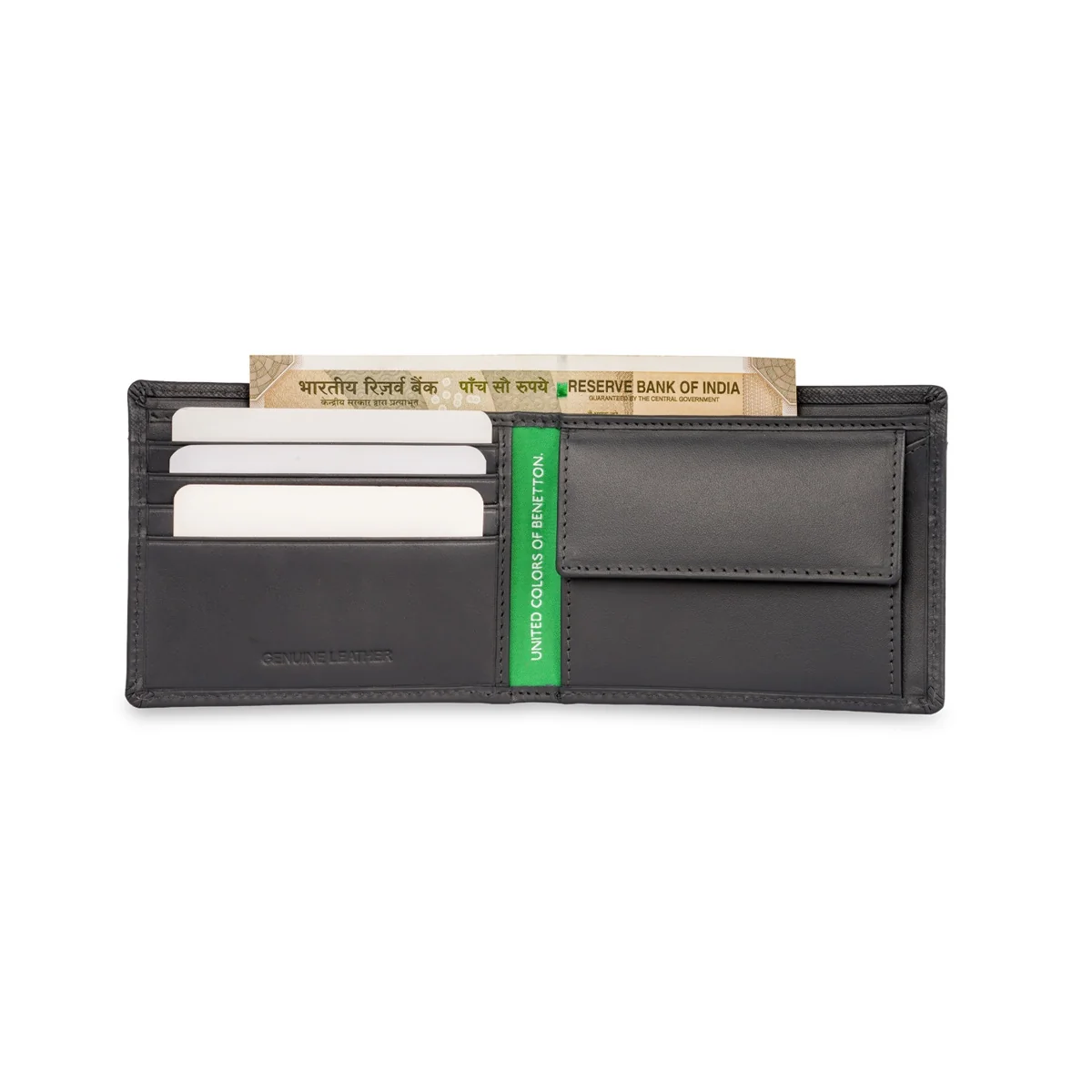 United Colors of Benetton Stainton Men's Slimfold Wallet - Image 6